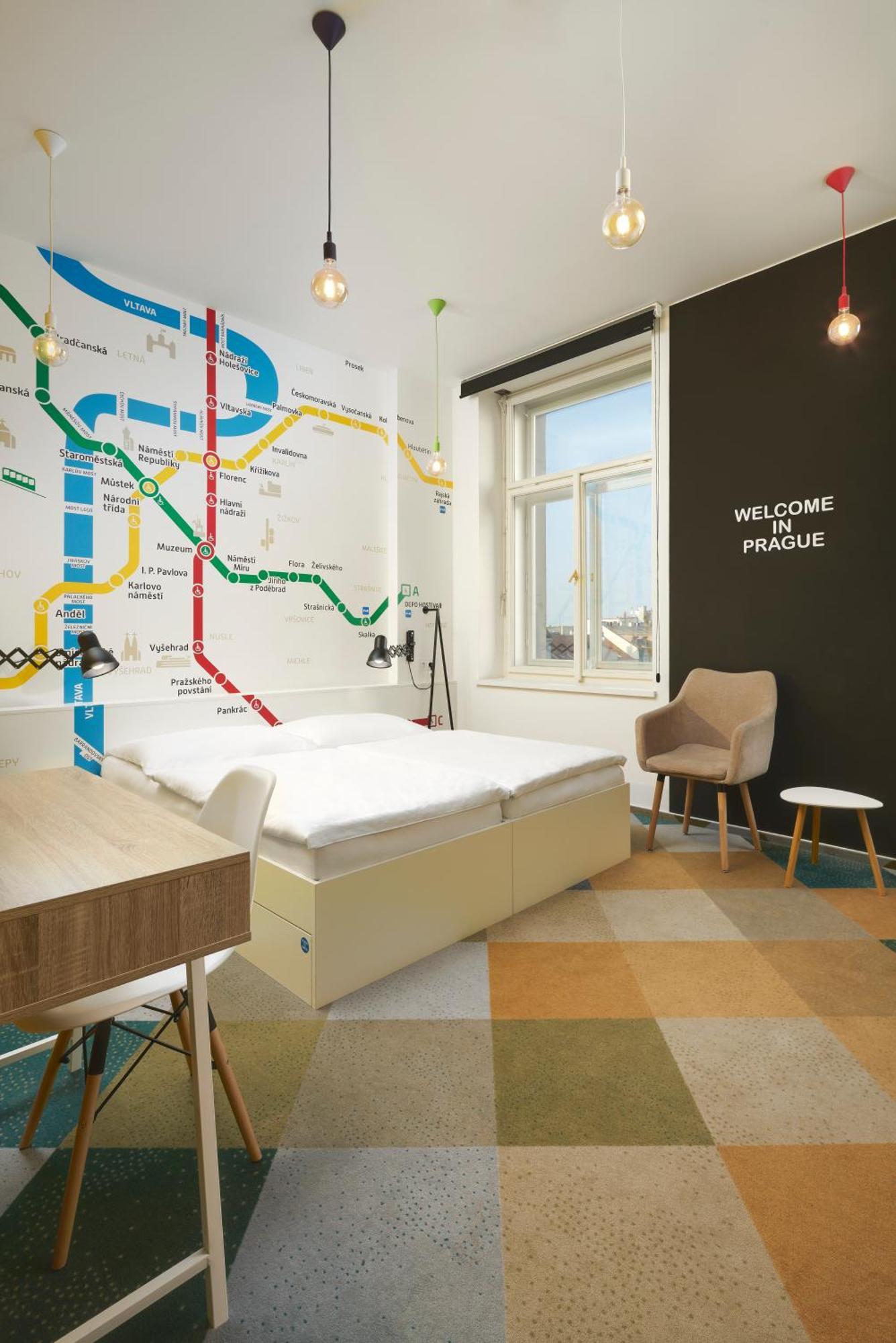 Meetme23 Hotell Prag Exteriör bild